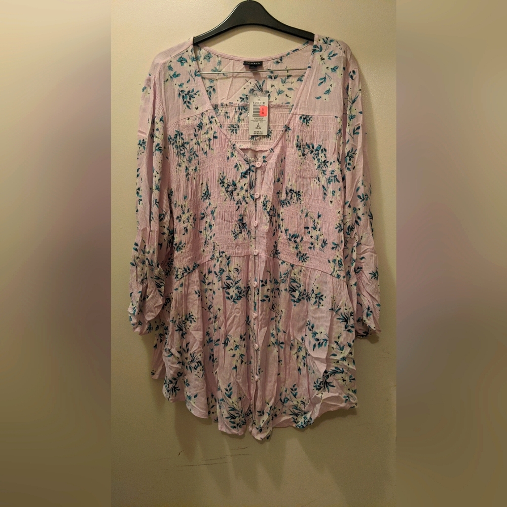 Floral Print Women's Top